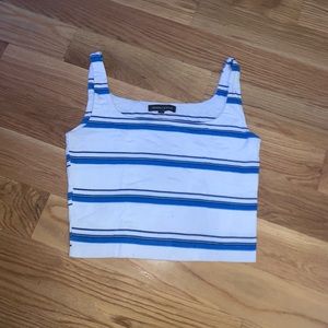 stripped tank top